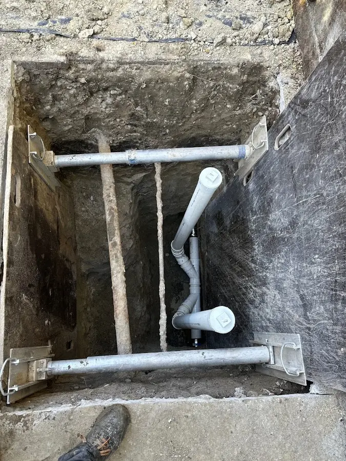 Experienced plumber completing Gas Line Repair work in Bagley